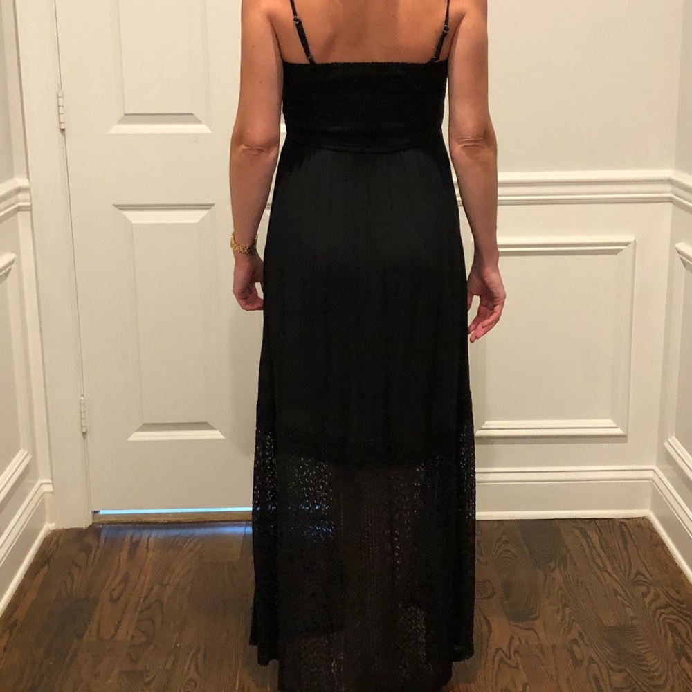 Black Abercrombie maxi dress
